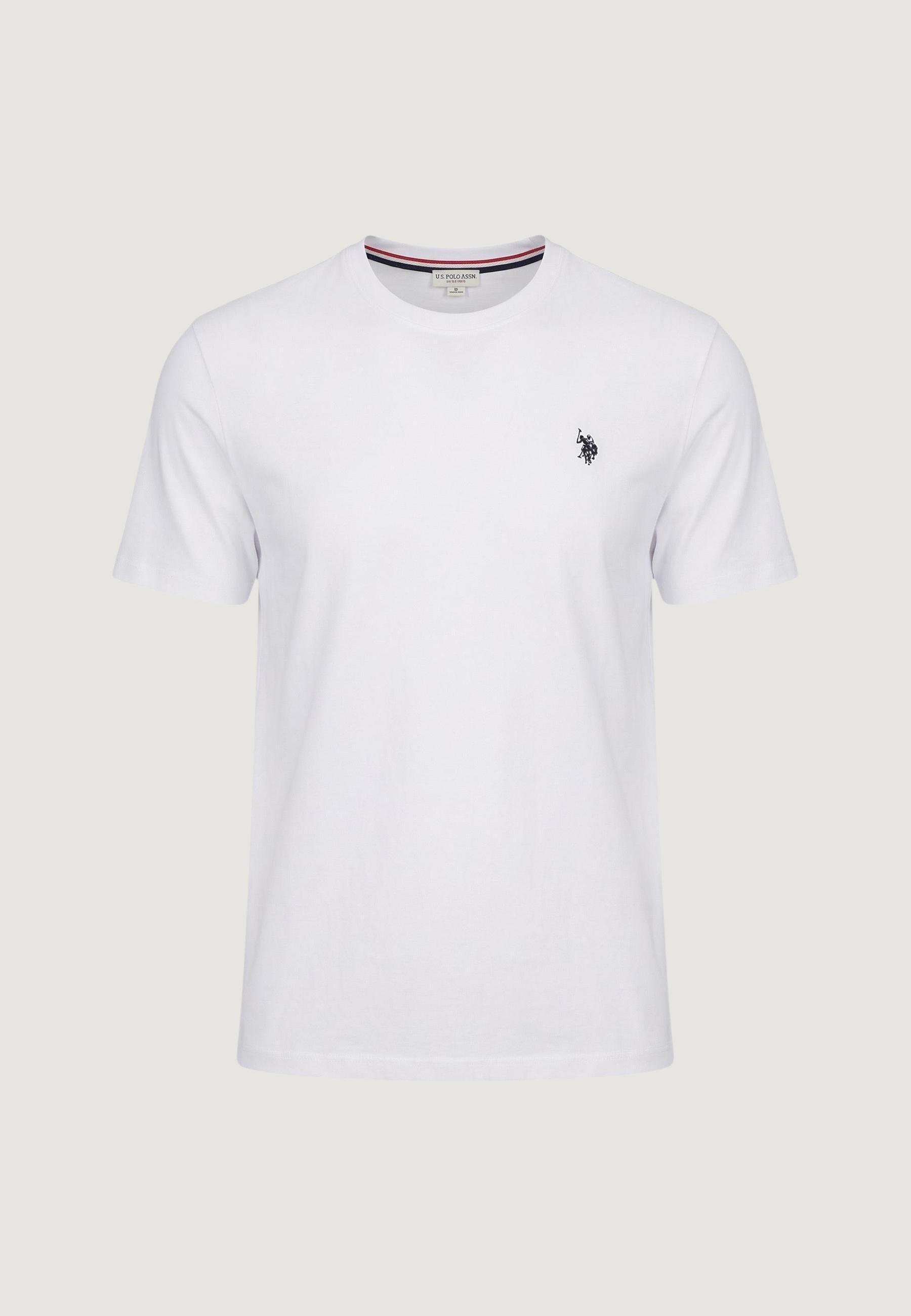 Crop top T-shirt MICK-BASIC HEREN Wit 5/5