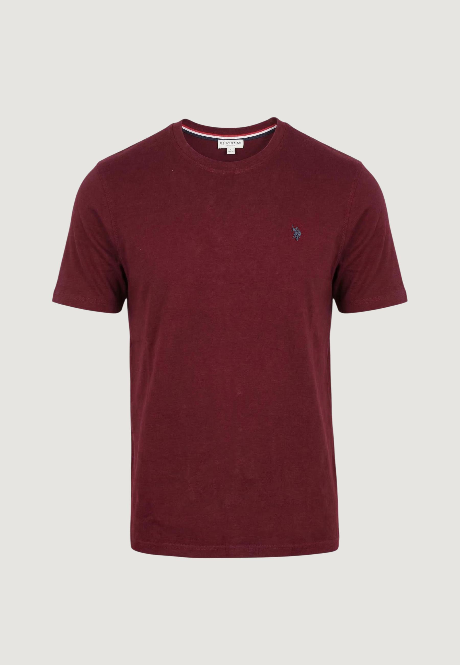 MEN'S Crop Top MICK-BASIC bordeaux 5/5