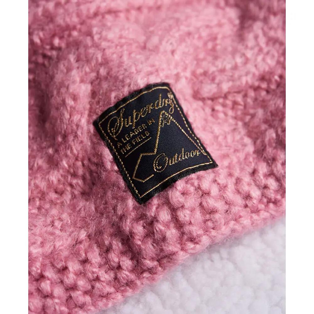 Snood da donna in tweed a maglia ritorta Superdry 3/3