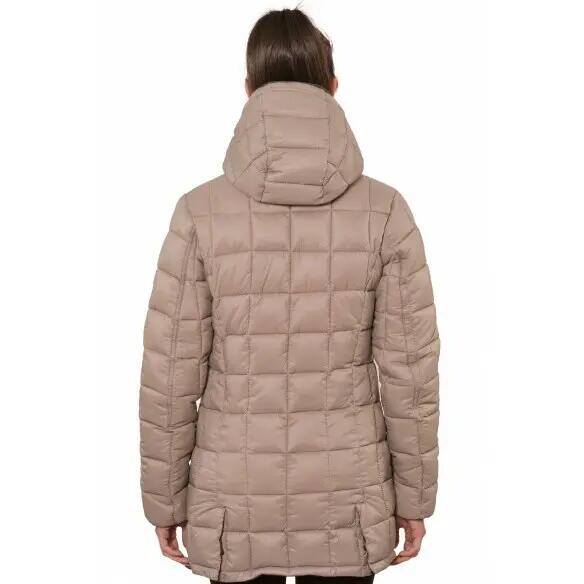 Doudoune de ski longue reversible femme Peak Mountain Awill 3/4
