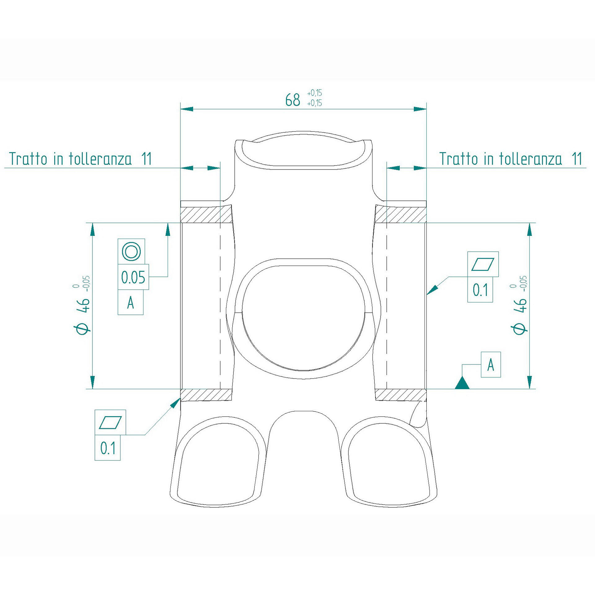 Miche Soporte BB30 68x46mm EVO MAX para Ciclismo de Carretera 2/3