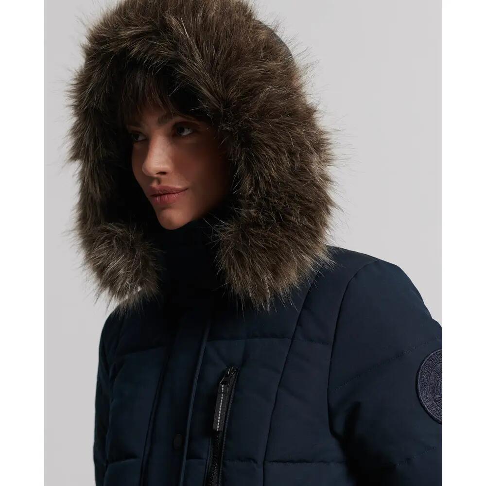 Casaco de pele falsa de mulher Superdry Everest 4/6