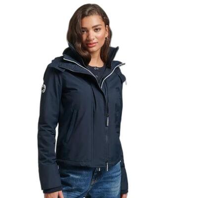 Damesjas superdry pop zip arctic sd-windcheater