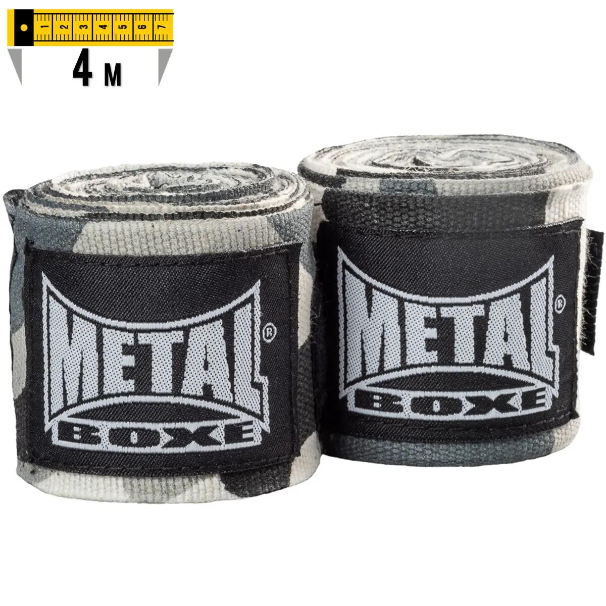 Metal Boxe Bandes De Boxe 2.50 Bleu 3/6