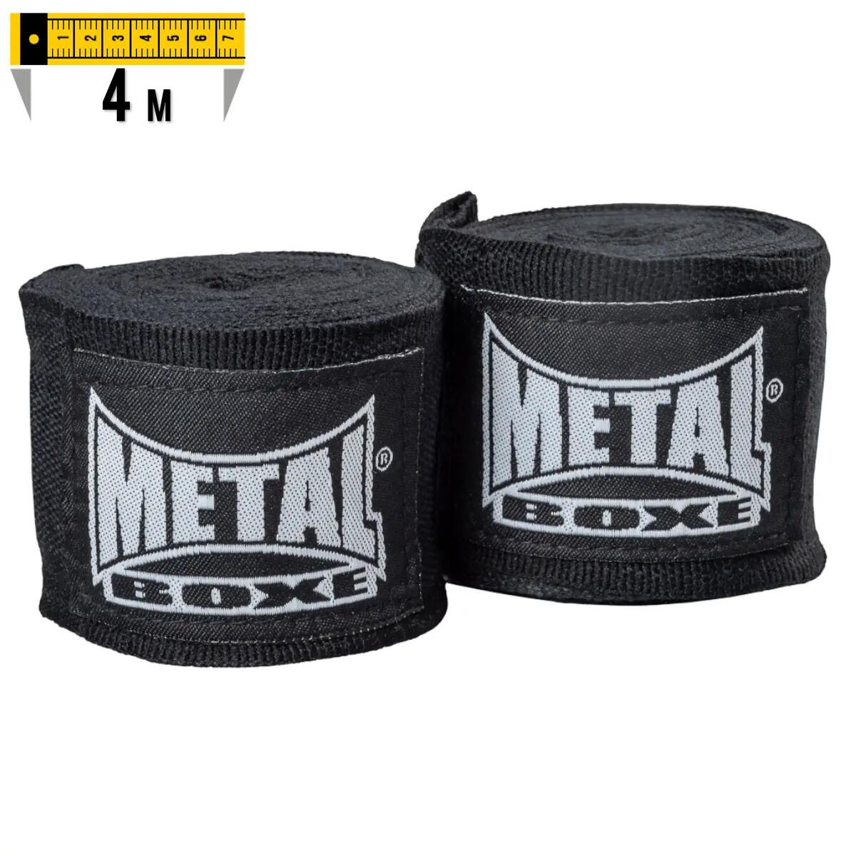 Metal Boxe Bandes De Boxe 2.50 Bleu 4/6