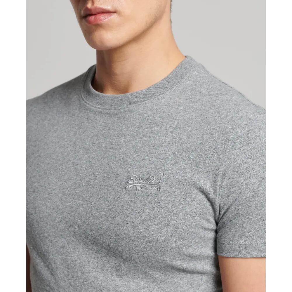 T-shirt Gris Homme Superdry Vintage Logo 3/6