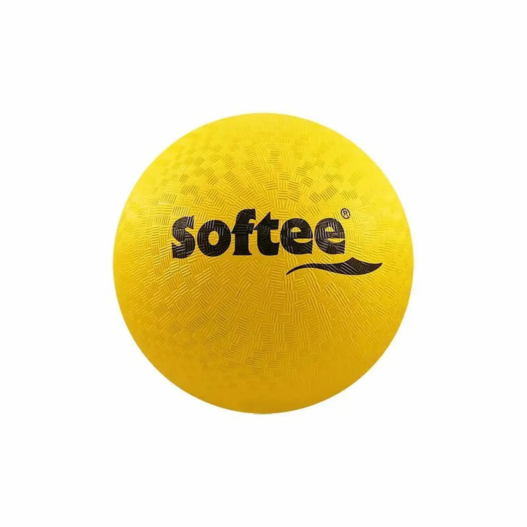Minge de cauciuc Softee Galben