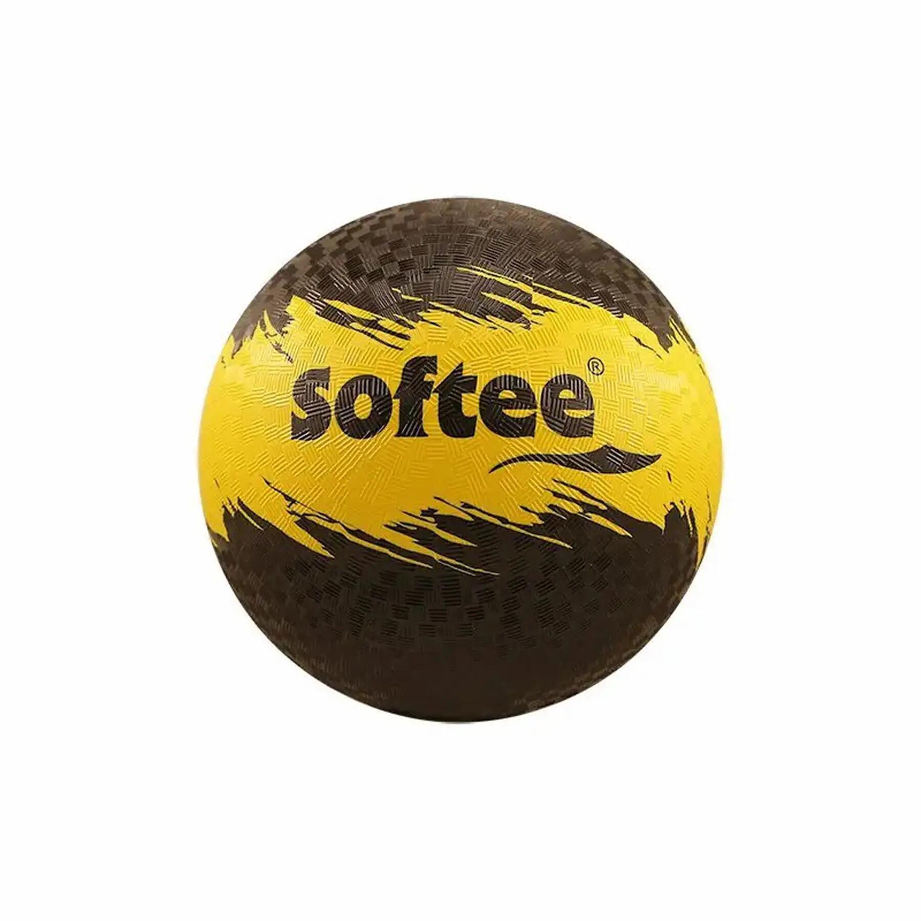 Minge de cauciuc Softee Negru/Galben