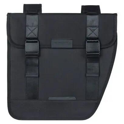 Sacoche porte-bagage vélo étanche en polyester avec réfléchissant tour Basil (x2 5/7