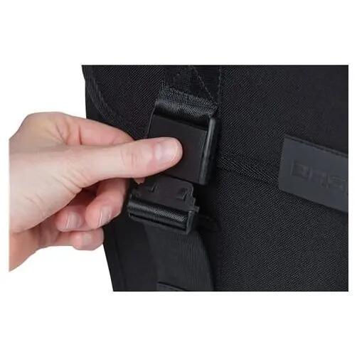 Sacoche porte-bagage vélo étanche en polyester avec réfléchissant tour Basil (x2 6/7