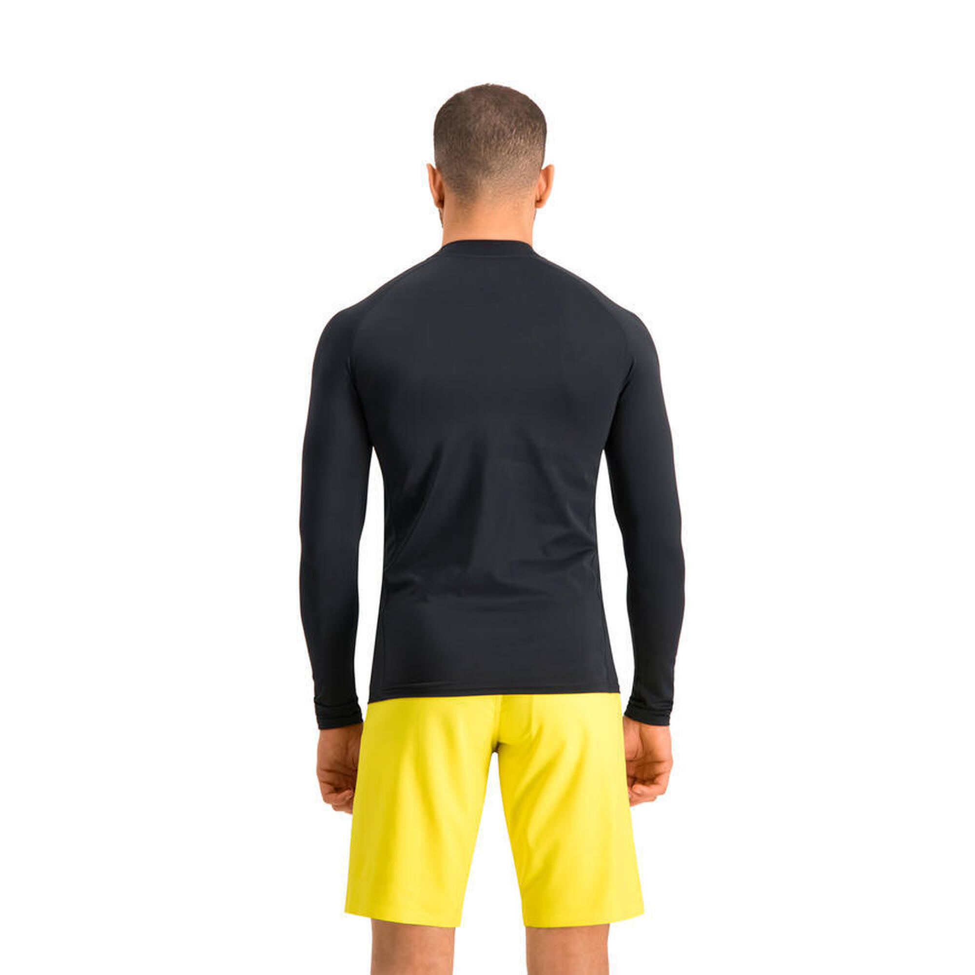 Bluza barbati Puma Swim Men Long Sleeve Rash Guard 1p, Negru