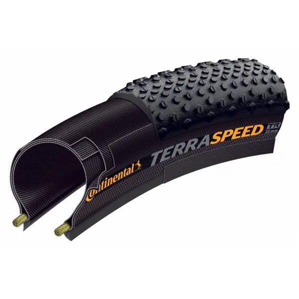 Pneu Gravel Continental Terra Speed 700 mm Tubeless Ready Souple ProTection Blac 4/4