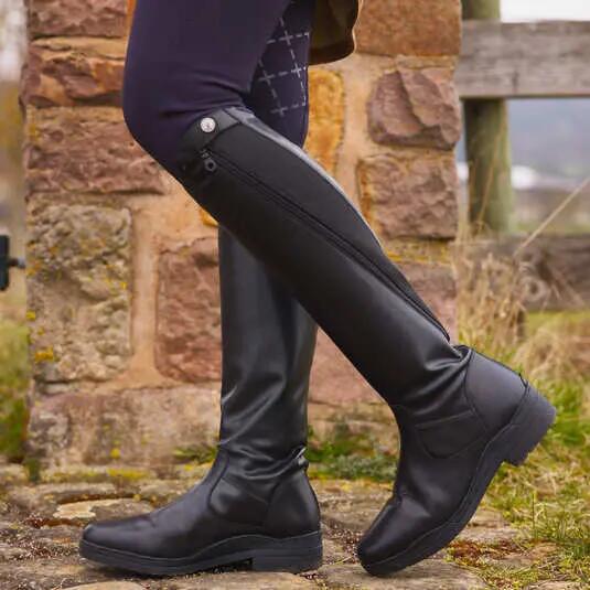 Damskie buty do jazdy konnej Horze Hannover 3/4
