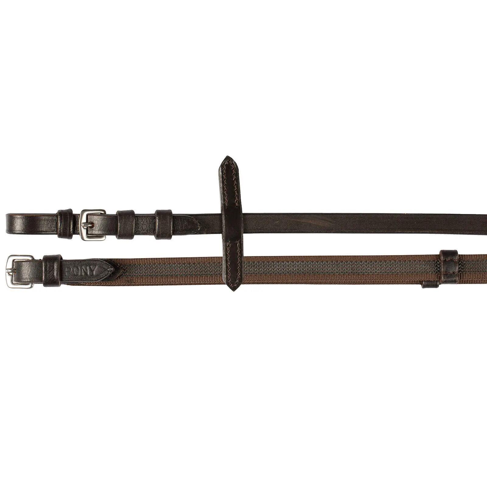 Rênes pour cheval bredies Horze Slender 2/5