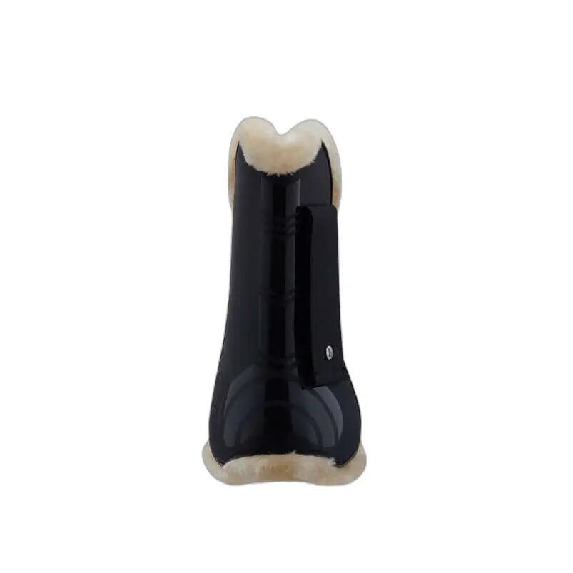 Guêtres antérieurs pour cheval Ouvertes protège-tendons avec doublure imitation 4/5