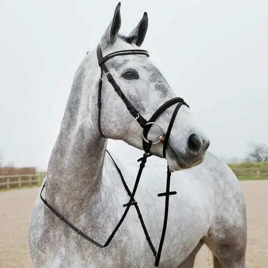 Rênes pour cheval bredies Horze Slender 2/5