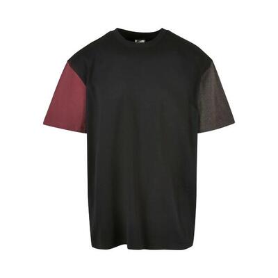 T-shirt urban classics organic oversized colorblock gt