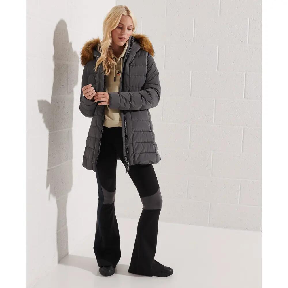 Doudoune longue femme Superdry Arctic 2/7