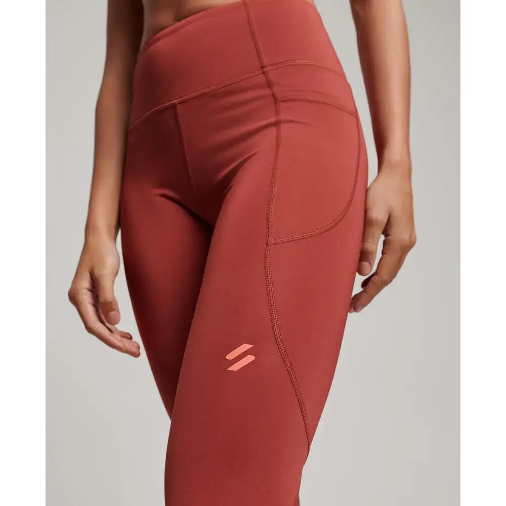 Legging damski długi siatkowy kombinezon skin-tight Superdry Active 4/5