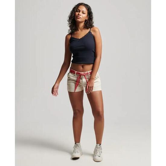Mini short chino femme Superdry