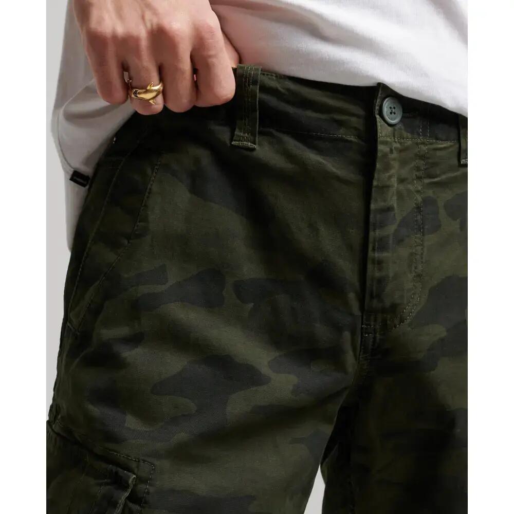 superdry Organic Cotton Core Cargo Shorts - Overdyed Camo 6/6