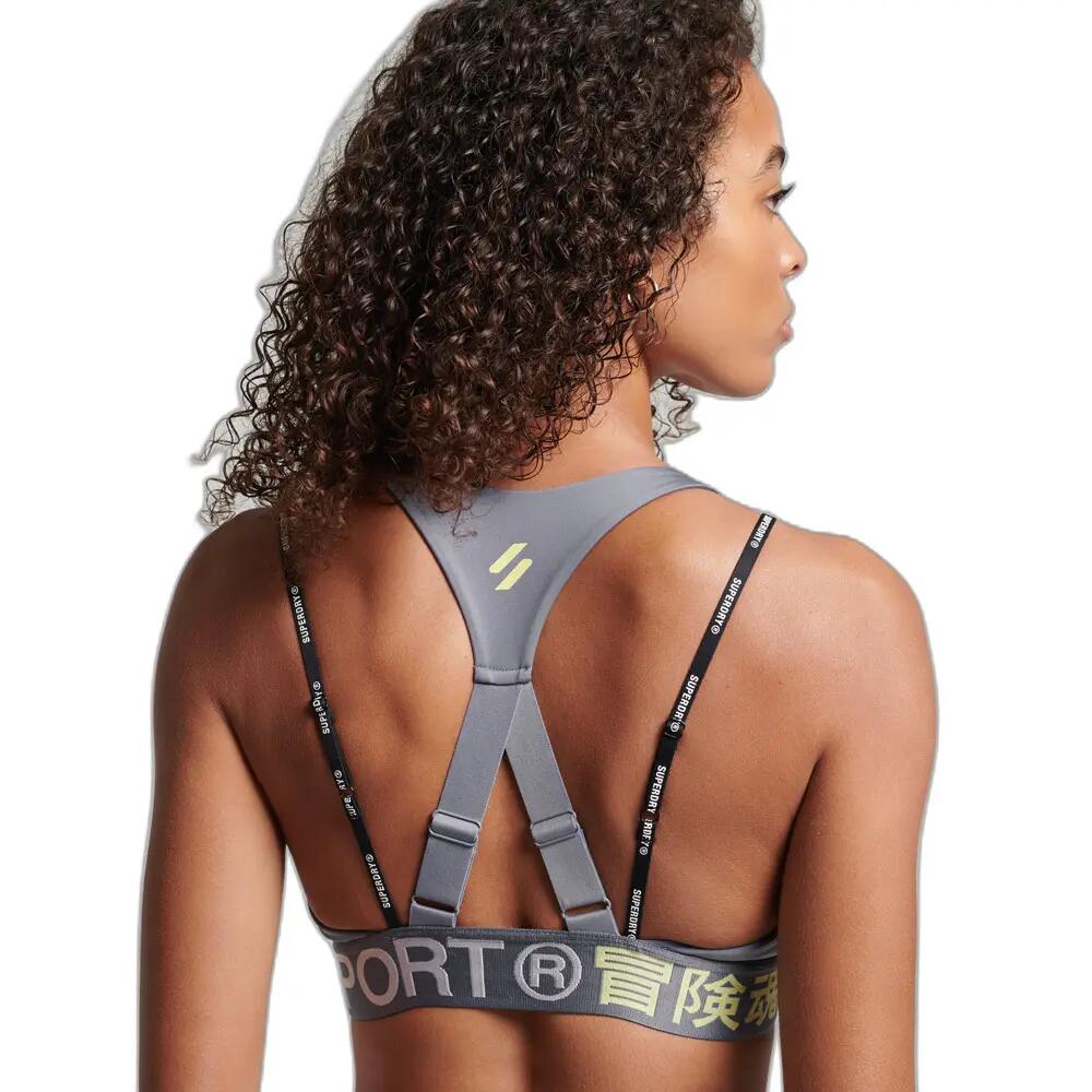 Brassière élastique train siglé femme Superdry 3/6