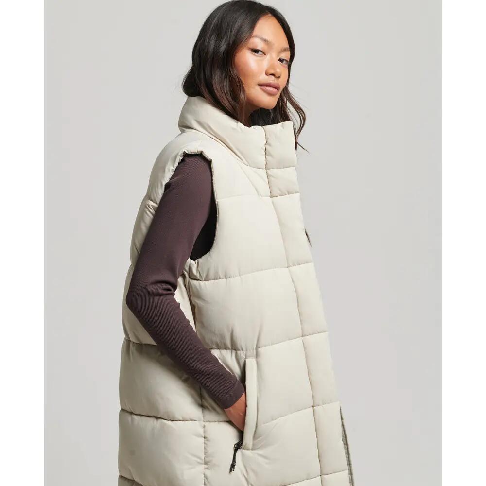 Doudoune long sans manches femme Superdry Ripstop 4/6