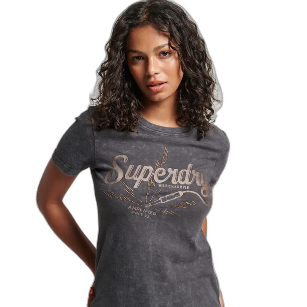 T-shirt ajusté femme Superdry Vintage Merch Store 2/4