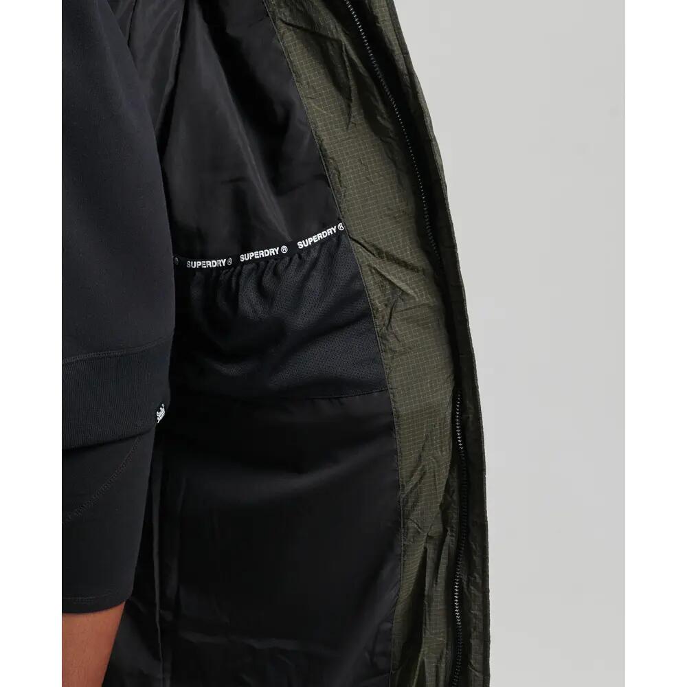 Doudoune à capuche long sans manches femme Superdry Ripstop 7/7