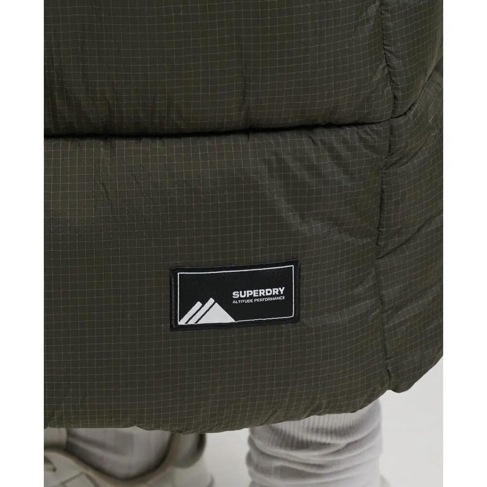 Doudoune à capuche long sans manches femme Superdry Ripstop 6/7