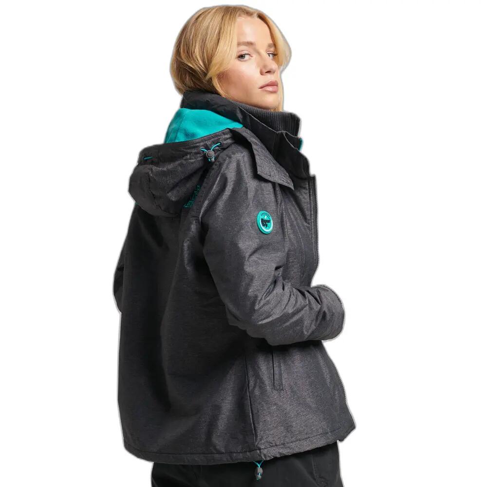 Damska wodoodporna kurtka z kapturem Superdry Arctic SD-Windcheater 3/7