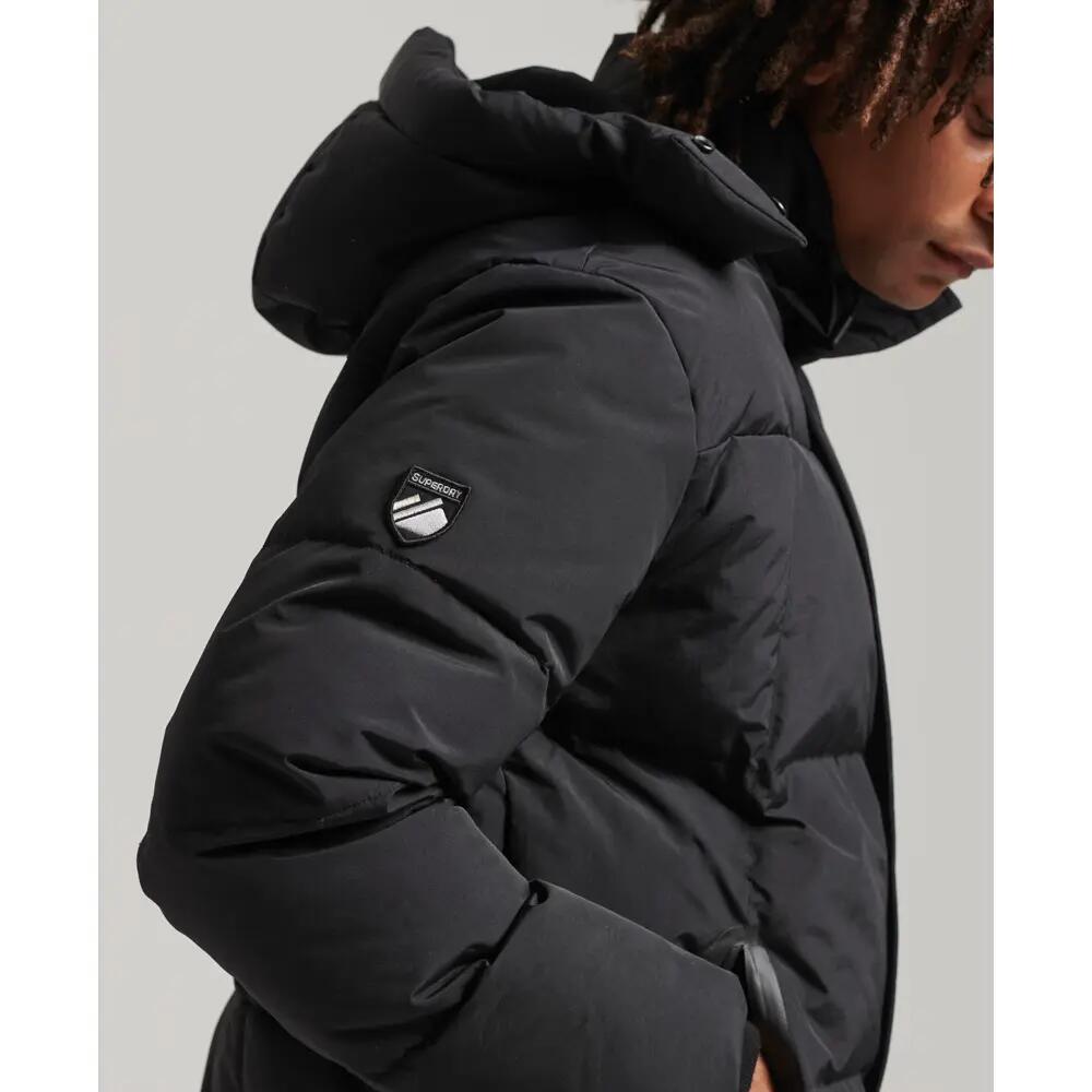 Daunenjacke mit Kapuze und Gittermuster Superdry 5/5