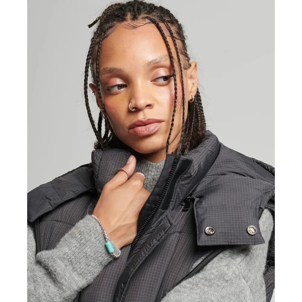 Damesjack met lange mouwen en capuchon Superdry Ripstop 5/6