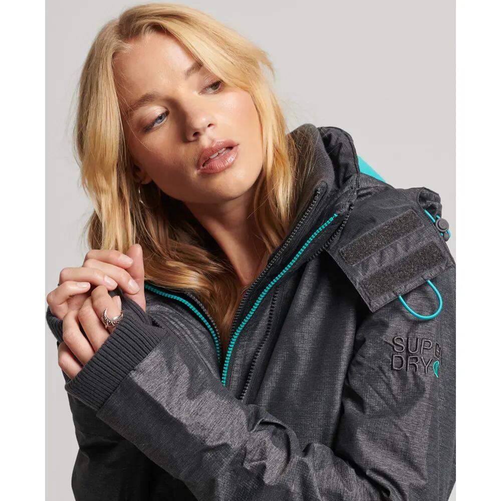 Damska wodoodporna kurtka z kapturem Superdry Arctic SD-Windcheater 5/7