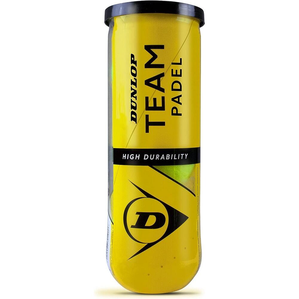Team Padel Tennis Balls (Pack of 3) (Green) 2/3