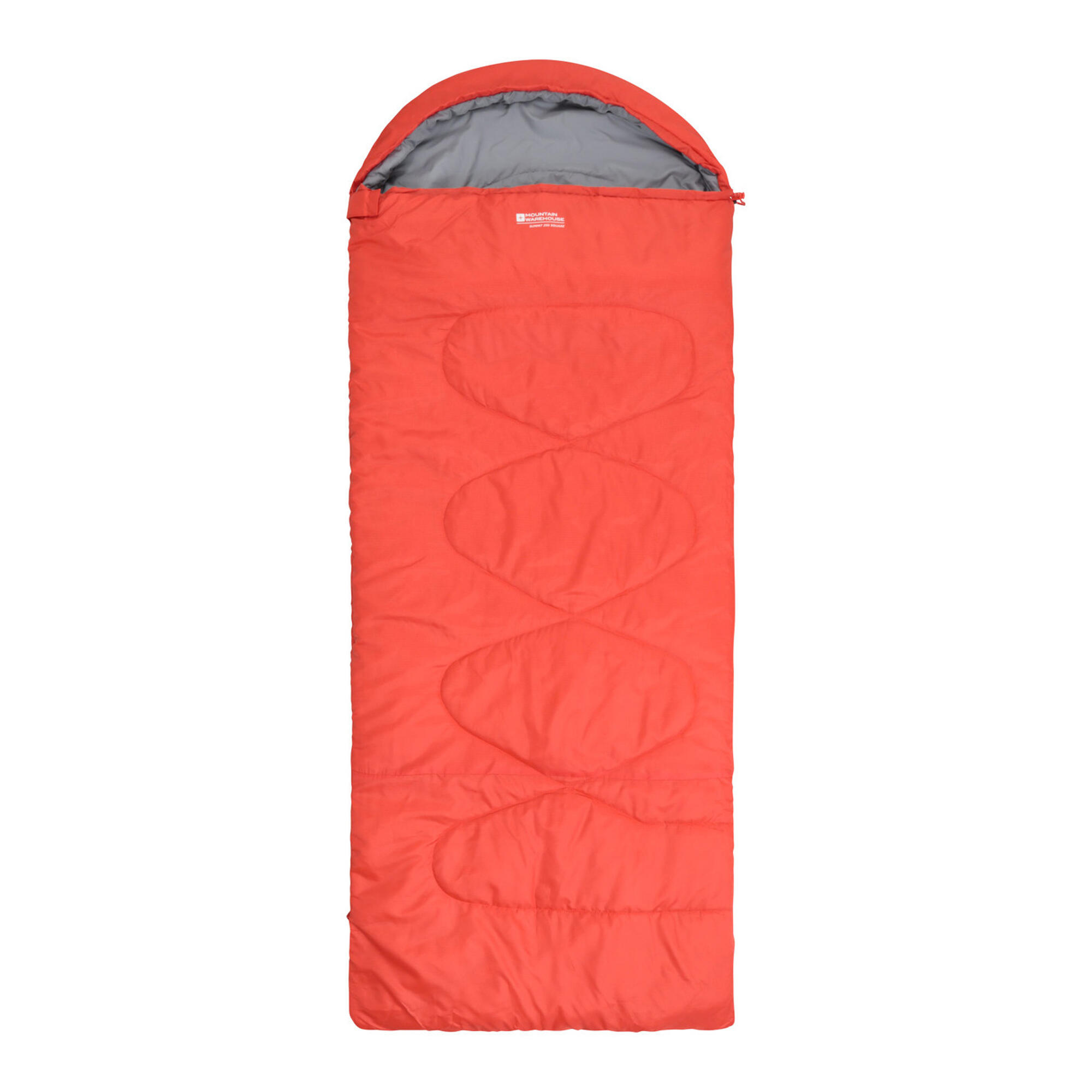 Sac De Couchage SUMMIT Adulte (Orange Brûlé) 3/4