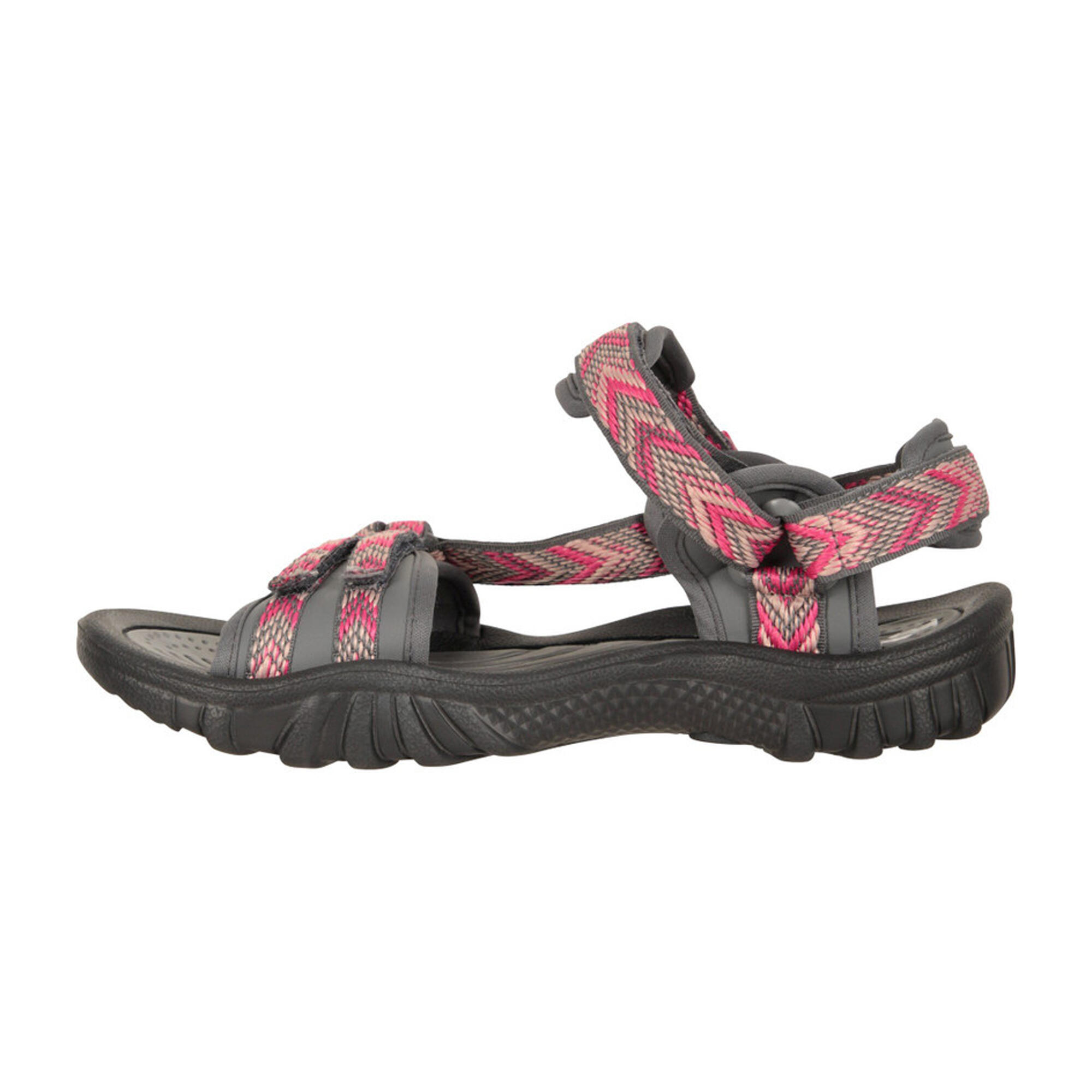 Sandalen "Cyprus", Dreieck Damen Dunkelrosa 3/4
