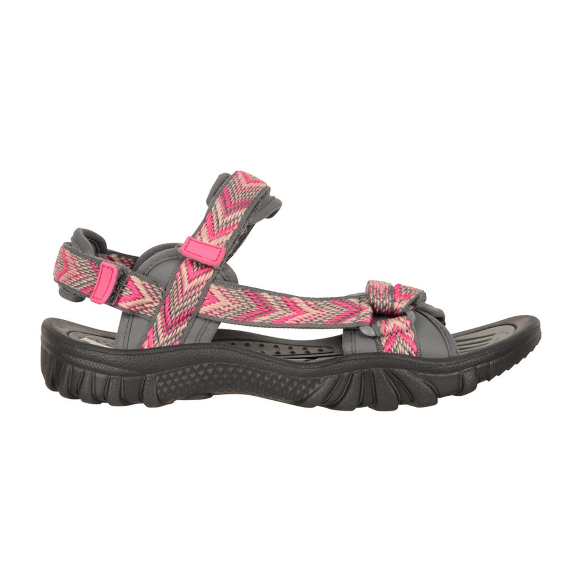 Sandalen "Cyprus", Dreieck Damen Dunkelrosa 4/4