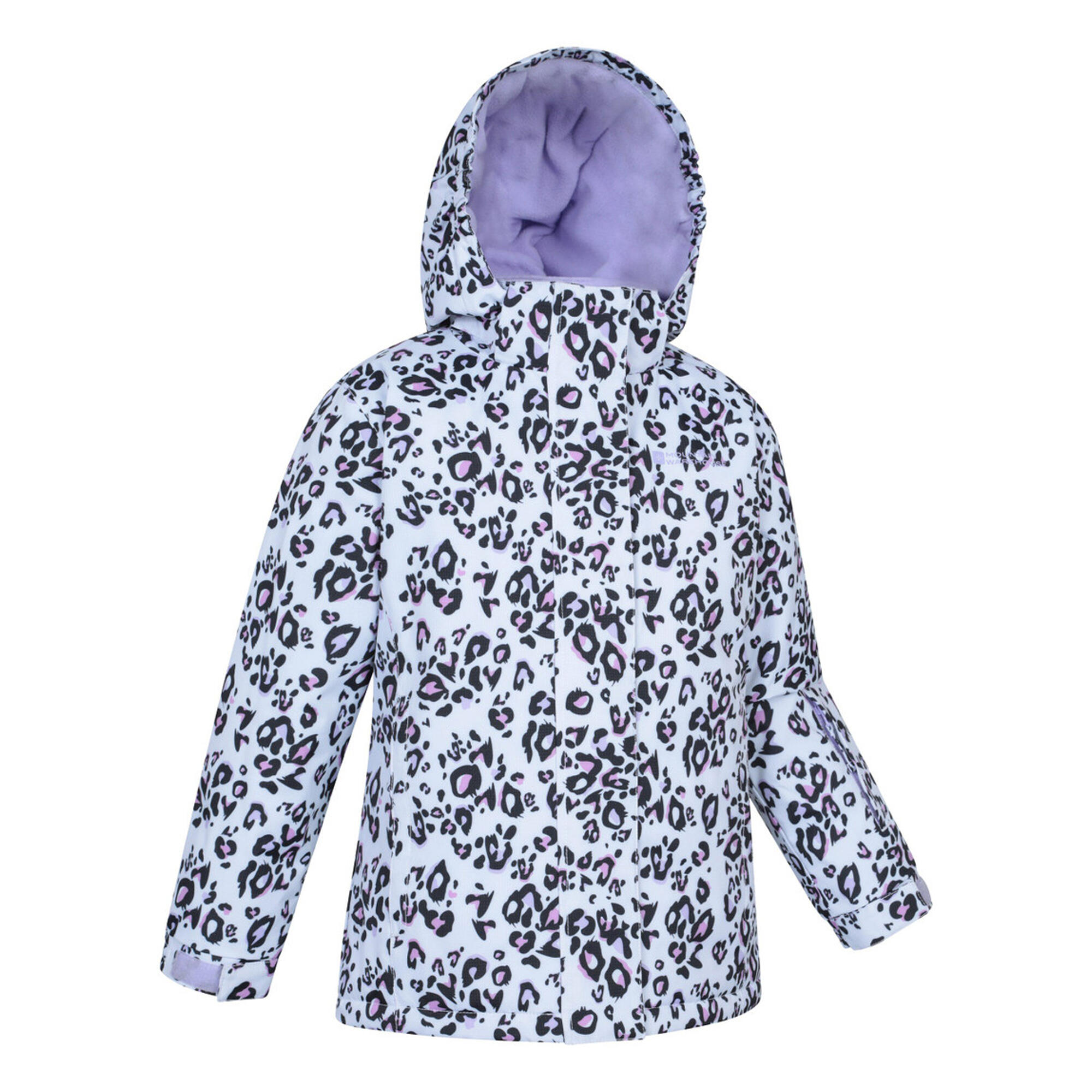 Skijacke Set für Kinder Flieder 4/4