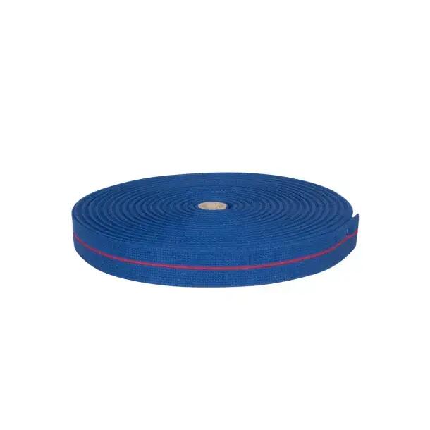 Blue belt roll with a red trim, 50 m Karate Sporti