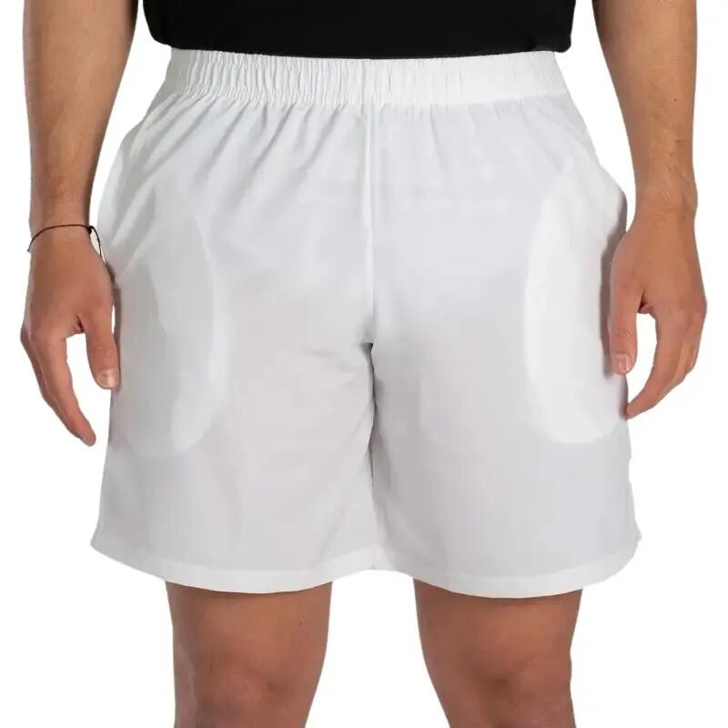 Pantaloni scurți tehnici cu buzunare - 95% poliester, 5% elastan