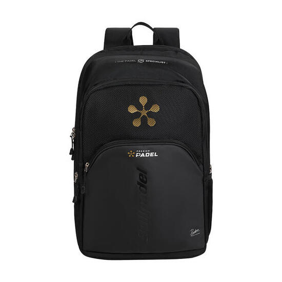 Mochila Bullpadel Vertex Geo Premier Pádel 26 Negro Bpm26008