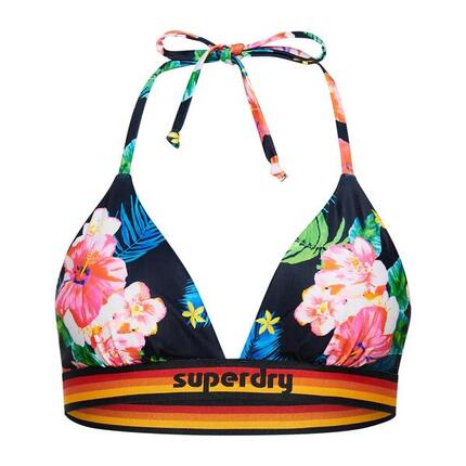 Haut de maillot de bain triangle femme Superdry Vintage Logo