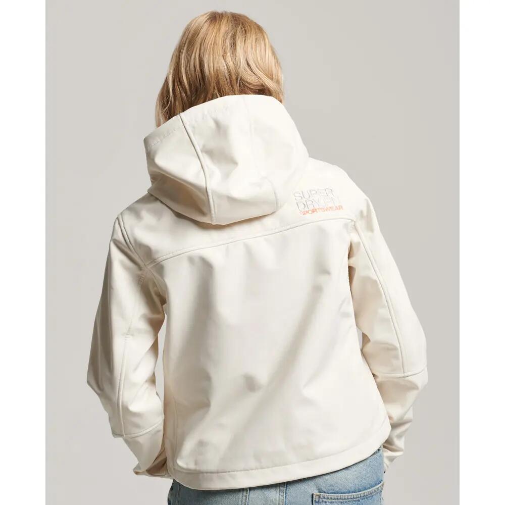 Veste imperméable à capuche softshell femme Superdry Code Trekker 3/6