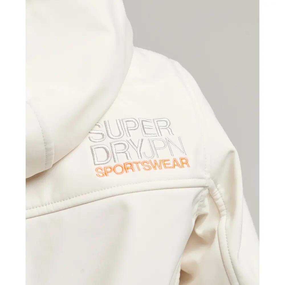 Veste imperméable à capuche softshell femme Superdry Code Trekker 5/6