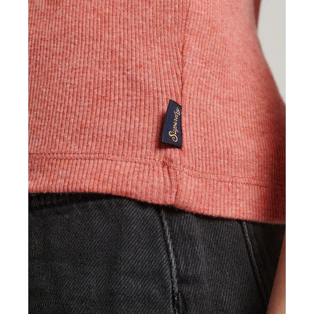 Débardeur avec liseré en dentelle femme Superdry 4/4