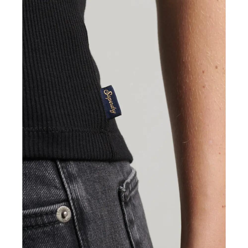 Tanktop mit Spitzenbordüre Frau Superdry 5/5