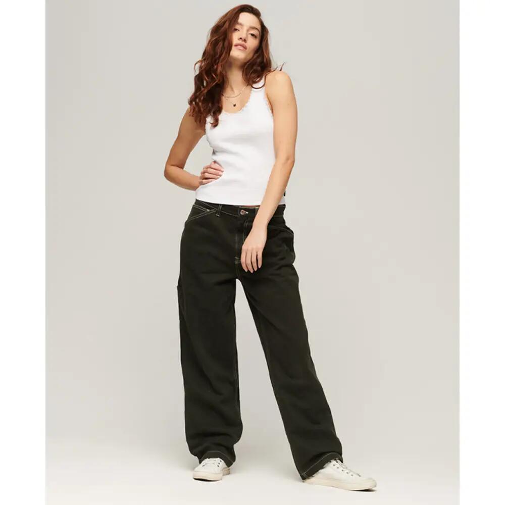 Débardeur avec liseré en dentelle femme Superdry 2/4