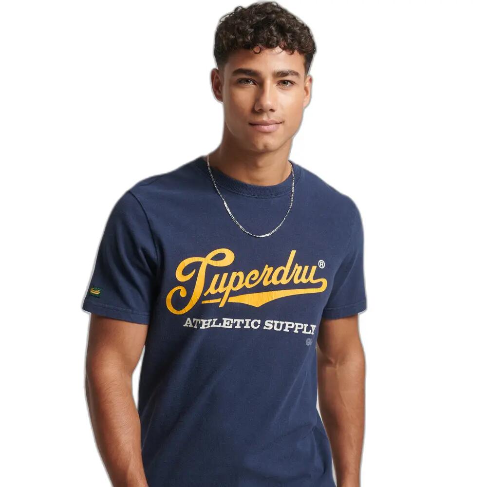 Biologisch T-shirt Superdry Vintage Scripted College 2/4