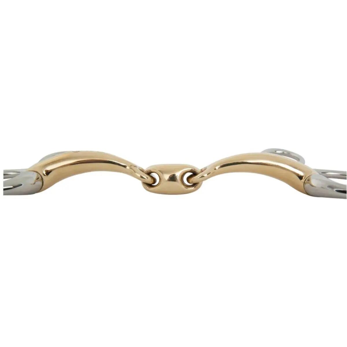 Morso Baucher per cavalli a doppia articolazione BR Equitation 2/2